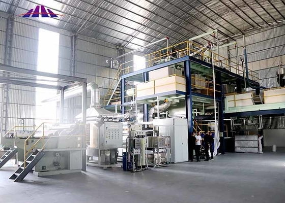 Qualität Gewebe-Maschinen-hohe Geschwindigkeit 120gsm 4m pp. Spunbond nichtgewebte Fabrik